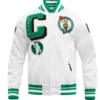 Boston Celtics Mashup Classic Satin Jacket