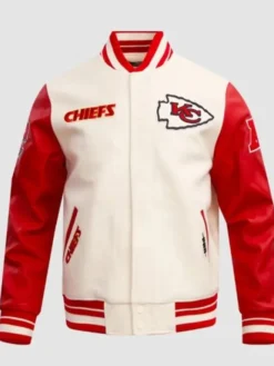 KC Chiefs Retro Classic Letterman Varsity Jacket