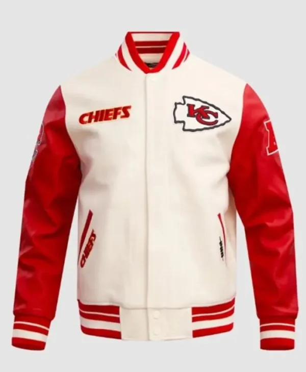KC Chiefs Retro Classic Letterman Varsity Jacket