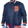 1980s Minnesota Twins Diamond Navy Satin Varsity Jacket