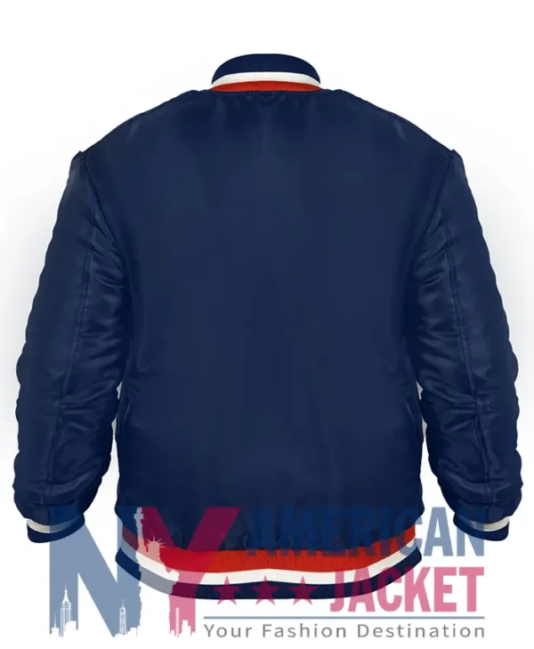 1980s Minnesota Twins Diamond Satin Navy Varsity Jacket