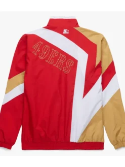 49ers Windbreaker Jacket Back