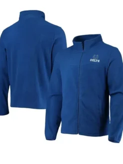 Altenwerth Indianapolis Colts Blue Zip Track Jacket