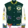 Aparecida Green Bay Packers Varsity Green Jacket