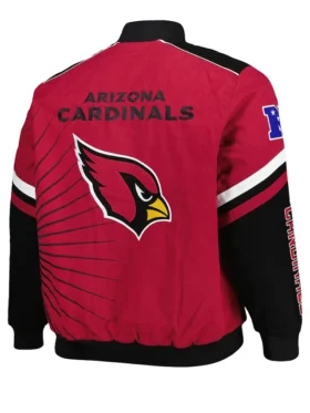 Arizona Cardinals American Football League Letterman Varsity Jacket Back