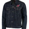 Arizona Cardinals Black Jean Jacket
