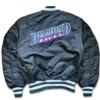 Arizona Diamondbacks Satin Ma 1 Zip Bomber Jacket Back