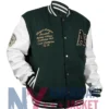 Athletics Oakland Green Off Letterman Jacket