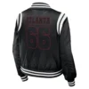 Atlanta Falcons Black Bomber Full Zip Jacket Back