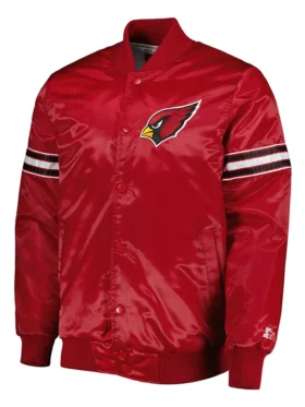 Az Cardinals Cardinal Starter The Pick and Roll Satin Jacket