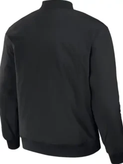 Baltimore Orioles Darius Rucker Black and Orange Bomber Jacket Back