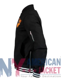 Baltimore Orioles MLB Black Bomber Jacket