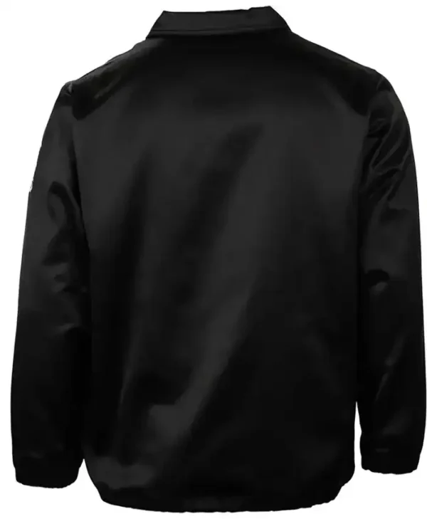 Baltimore Orioles Midfield 1964 Black Satin Jacket Back