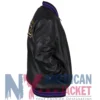Baltimore Ravens Leather Black Bomber Jacket