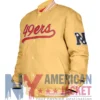 Beulah San Francisco 49ers Satin Varsity Jacket