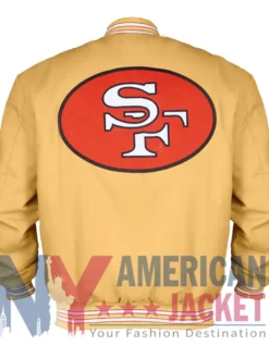 Beulah San Francisco 49ers Varsity Satin Jacket