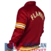 Calgary Flames 1980’s Satin Red Jacket