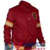 Calgary Flames Red Satin 1980’s Jacket