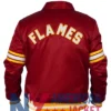 Calgary Satin Flames 1980’s Red Jacket