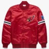 Cardinals Starter Red Satin Varsity Jacket