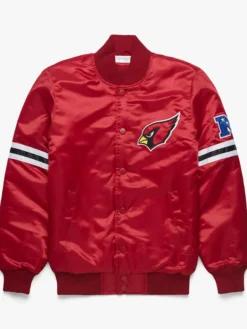 Cardinals Starter Red Satin Varsity Jacket