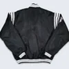 Chicago White Sox 90’s Black Satin Vintage Varsity Jacket Back