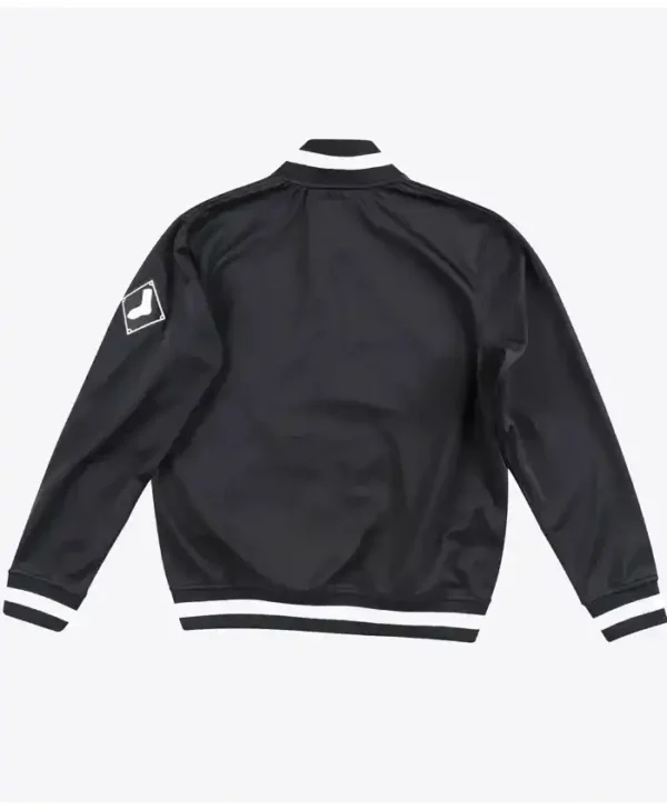 Chicago White Sox Starter Satin Varsity Vintage Jacket Back