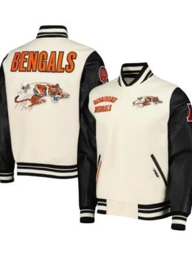 Cincinnati Bengals NFL Vintage Wool Varsity Jacket