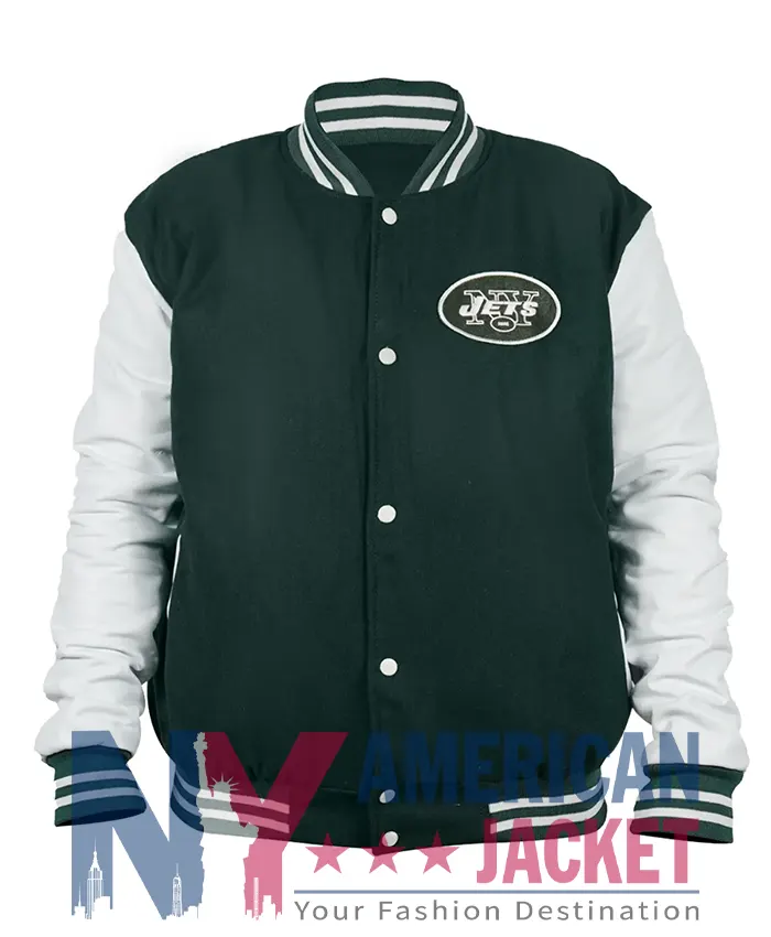 Dallin New York Jets Green Bomber Full-Zip Jacket