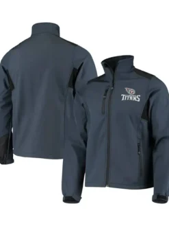 Delores Tennessee Titans Black Softshell Jacket