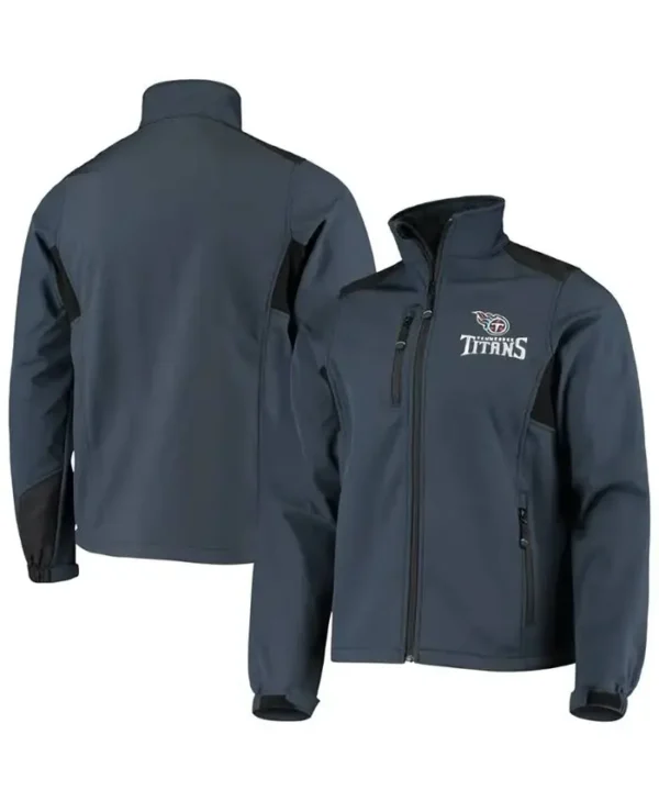 Delores Tennessee Titans Black Softshell Jacket