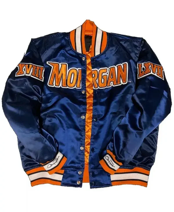 Denver Broncos Morgan State University XVII Satin Varsity Jacket
