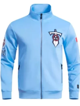 Diana Tennessee Titans Blue Track Jacket