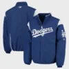 Dodgers On-Field Los Angeles Blue Full-Zip Jacket