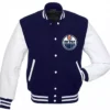 Edmonton Oilers Wool Varsity Jacket