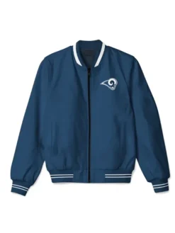 Eloise Los Angeles Rams Zip Bomber Jacket