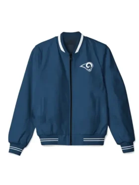 Eloise Los Angeles Rams Zip Bomber Jacket