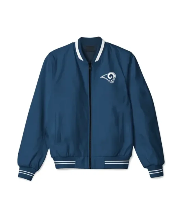 Eloise Los Angeles Rams Zip Bomber Jacket
