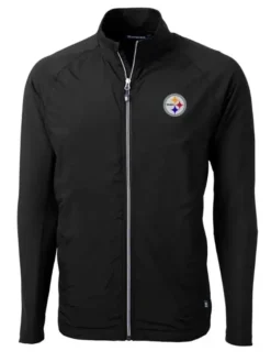 Emely Pittsburgh Steelers Black Full Zip Track Jacket