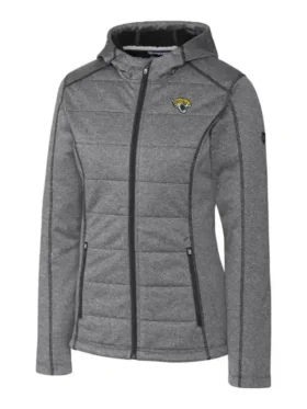 Emmerich Jacksonville Jaguars Grey Hooded Jacket