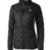 Gayle Harris Jacksonville Jaguars Black Zip Quilted Jacket