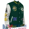 Green Bay Packers Aparecida Wool Green Varsity Jacket