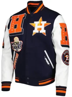 Houston Astros Letterman Wool Varsity Jacket