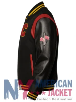 Javier Washington Commanders Black Varsity Jacket