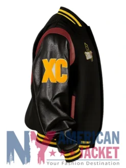 Javier Washington Commanders Varsity Black Jacket