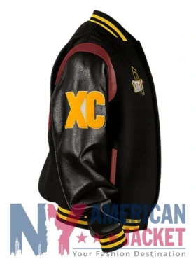 Javier Washington Commanders Varsity Black Jacket