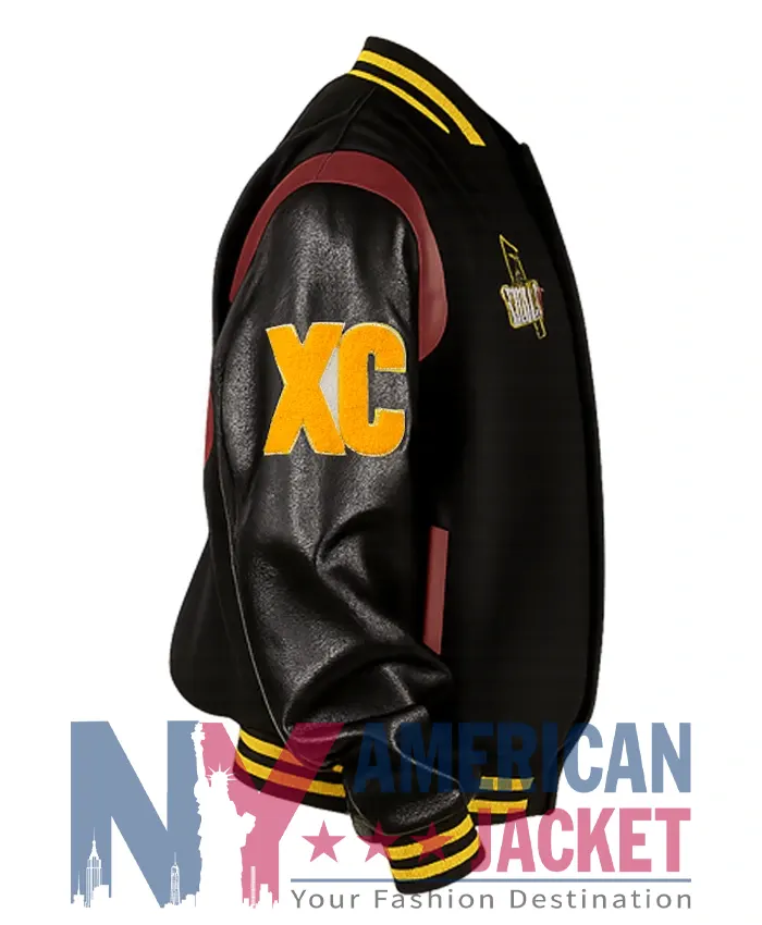 Javier Washington Commanders Varsity Black Jacket