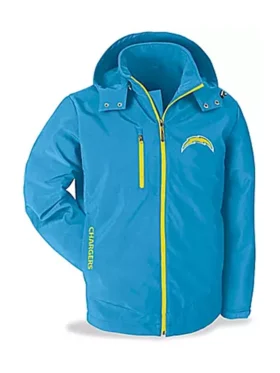 Johnathan Los Angeles Chargers Blue Zip Jacket