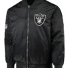 Jonatan Las Vegas Raiders Vintage Black Bomber Jacket