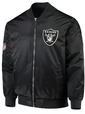 Jonatan Las Vegas Raiders Vintage Black Bomber Jacket